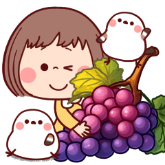 [LINEスタンプ] 【ほっこり秋のことば】ぶちゃこの日常