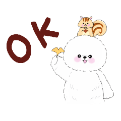 [LINEスタンプ] ビションと申します。3 秋