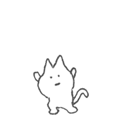 [LINEスタンプ] うごくねこ ー戦慄のねこなで声ー