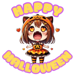 [LINEスタンプ] ハロウィン限定！魔女のかわいいスタンプ