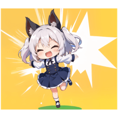 [LINEスタンプ] 可愛いねこキャラの文字無しスタンプ