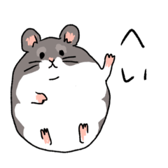 [LINEスタンプ] ゆるく生きるジャンガリ達