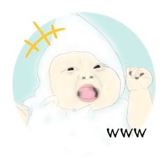 [LINEスタンプ] S Rあかちゃん♡