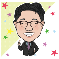 [LINEスタンプ] とにかく笑顔の小林くん