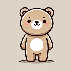 [LINEスタンプ] かわいいクマのスタンプ集