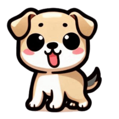 [LINEスタンプ] かわいい子犬のスタンプ No.2