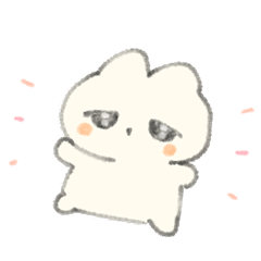 [LINEスタンプ] ふにゃふにゃでもちもちなねこちゃん