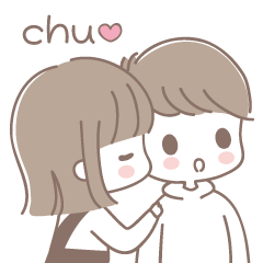 [LINEスタンプ] 彼氏が好きすぎる彼女♥1（通常版）