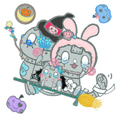 [LINEスタンプ] まよよてらーの。的なハロウィンスタンプ