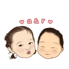 [LINEスタンプ] 【a＆r】スタンプ