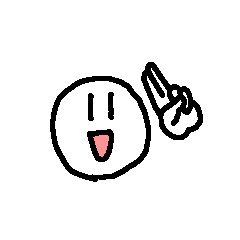 [LINEスタンプ] いつも同じ顔君