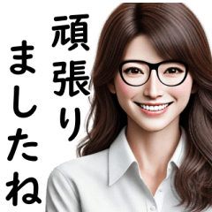 [LINEスタンプ] 会社員さんOLさんの挨拶・会話☆喜怒哀楽