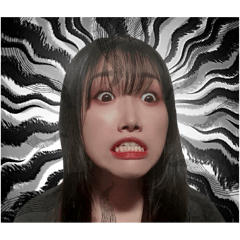 [LINEスタンプ] 樹奈ちゃん (私の顔面2024)