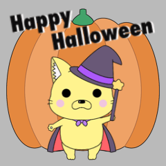 [LINEスタンプ] ハロウィン ラブリー キャット