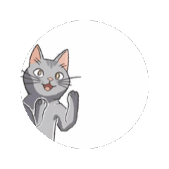 [LINEスタンプ] シュールすぎる猫