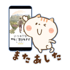 [LINEスタンプ] 改訂版 ねこの柔らかい挨拶