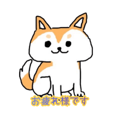 [LINEスタンプ] 癒やしの犬スタンプ01の画像（メイン）