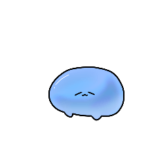 [LINEスタンプ] 青いキメラちゃん