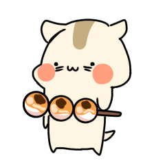 [LINEスタンプ] 秋のみたらしスタンプ