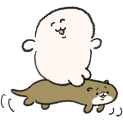 [LINEスタンプ] アザラシのような生き物