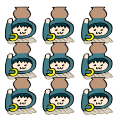 [LINEスタンプ] 水瓶座の日常