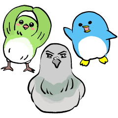 [LINEスタンプ] とりあえず鳥スタンプ