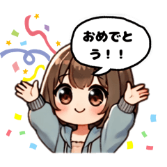 [LINEスタンプ] JC・JSちゃんの日常♡スタンプかわちい