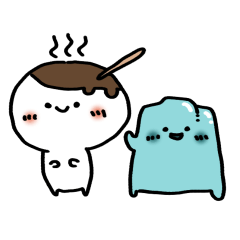 [LINEスタンプ] お饅頭さん(その1)