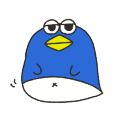 [LINEスタンプ] おデブおばけペンギン