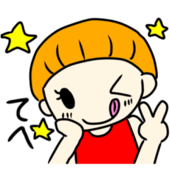 [LINEスタンプ] 待ちぼうけのまち子ちゃん