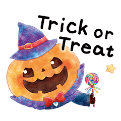 [LINEスタンプ] ハロウィンオバケの日常会話スタンプ♪の画像（メイン）