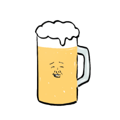 [LINEスタンプ] 酒マン