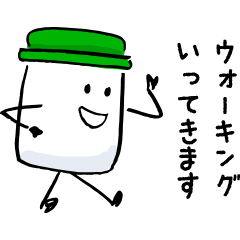 [LINEスタンプ] うぉーかーちゃん