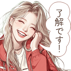 [LINEスタンプ] ギャルの日常vol.2(敬語/日常会話)