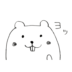 [LINEスタンプ] マーモットのデデちゃん