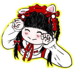 [LINEスタンプ] カミテちゃん1の画像（メイン）