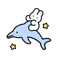 [LINEスタンプ] siroiusagichan(あつい)