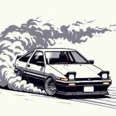 [LINEスタンプ] AE86 JDM