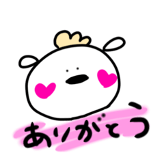 [LINEスタンプ] しろっぷ24