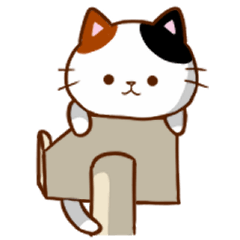 [LINEスタンプ] うちの子スタンプ2 三毛猫