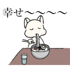 [LINEスタンプ] 冷麺ねこver.2