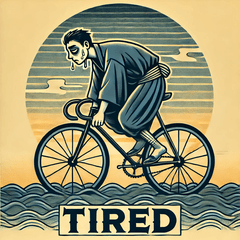 [LINEスタンプ] 自転車旅の感情ライダー