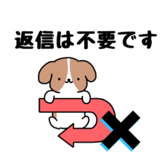 [LINEスタンプ] 毎日使える日常会話・ゆる犬スタンプ