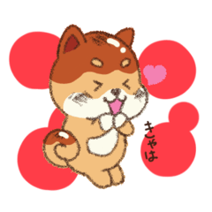 [LINEスタンプ] みたらしば(フレンドリー)