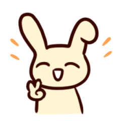 [LINEスタンプ] 灯火うさぎ2