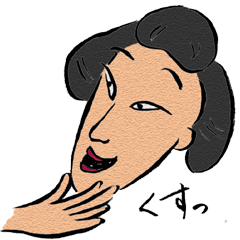 [LINEスタンプ] 江戸判じ絵風駄洒落スタンプ