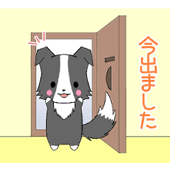 [LINEスタンプ] ちびボーダー18【待ち合わせ】