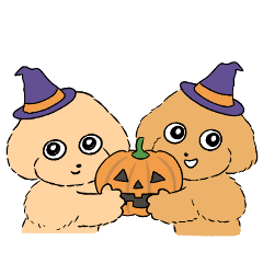 [LINEスタンプ] Noel ＆ Jewel ハロウィンスタンプ