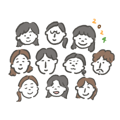 [LINEスタンプ] ちきゅうの愉快な仲間たち2024