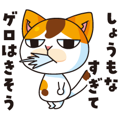 [LINEスタンプ] 使いやすい。猫